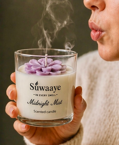 Midnight Mist Candle - Lavender Scent