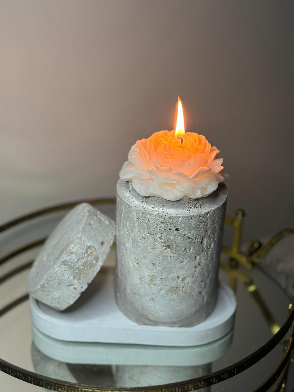 Peony Candle