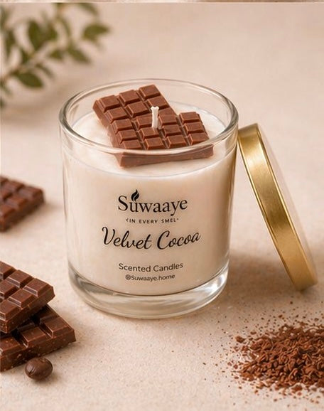 Velvet Cocoa Candle - Choco Vanilla Scent