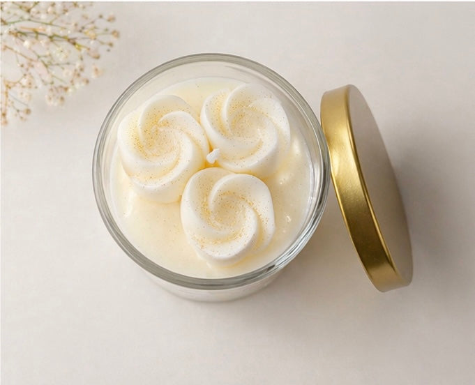 White Musk Candle-Soft & Subtle Scent