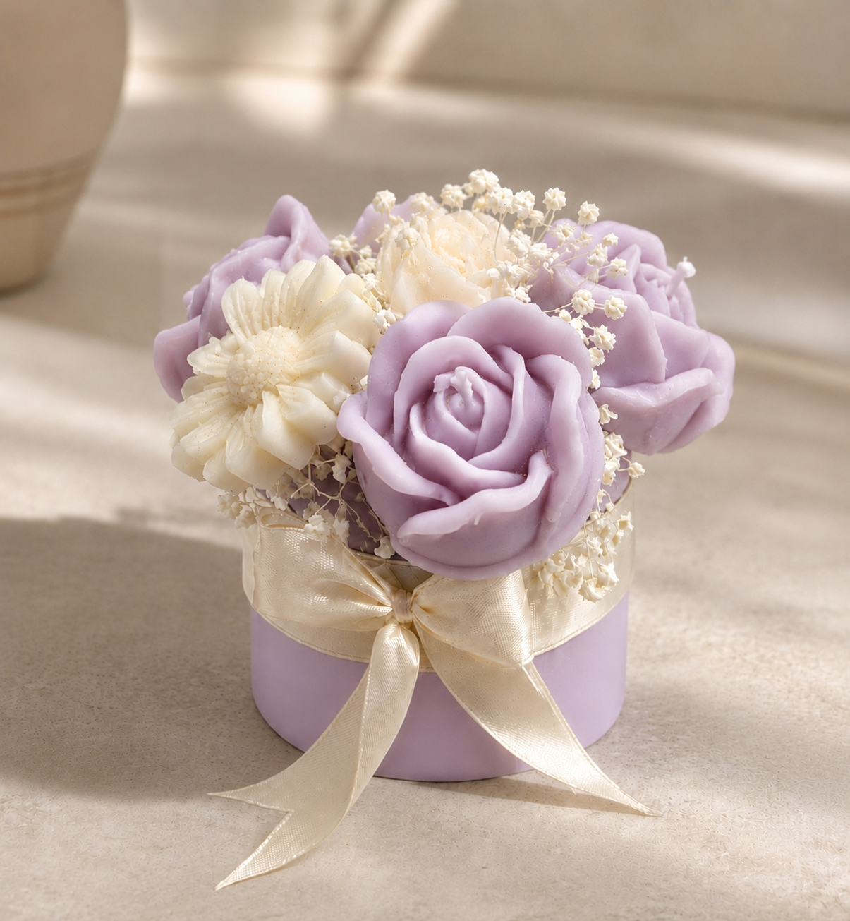 Mini Floral Candle Bouquet
