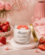 Sweet Blush Candle - Strawberry Scent