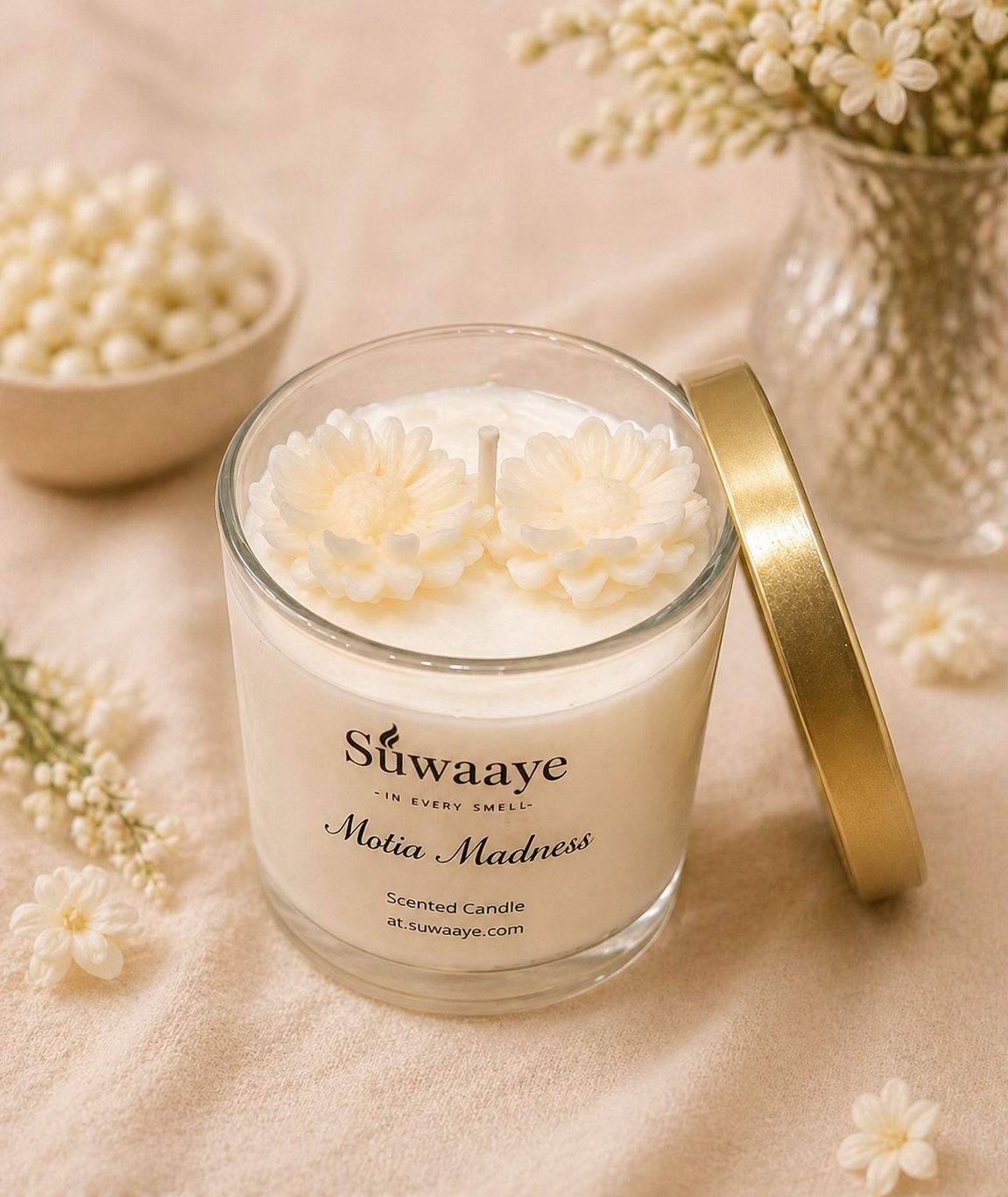 Motia Madness Candle - Floral Jasmine Scent