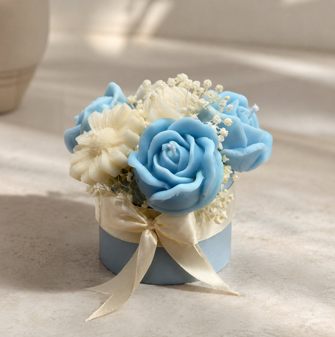 Mini Floral Candle Bouquet